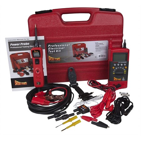 Power Probe Tek Power Probe Professional Testing Electrical Kit PPROKIT01